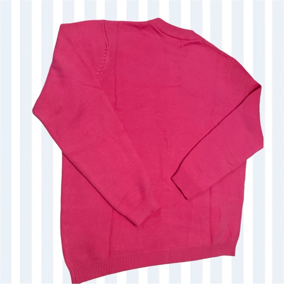 NEW SMILING PINKER Women's Cardigan Sweater Button Down Chunky KnitwearXXXL PINK - Picture 9 of 16